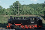 16. Mai 2002. 99 1790. Freital-Hainsberg / In Vorbereitung auf das Dampflokfest wurde in Freital die Lokomotive 99 1790 wieder auf Hochglanz gebracht.