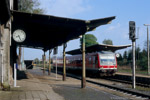 1. Mai 2006. 628 503. Teuchern. . Sachsen-Anhalt / Regionalbahn nach Zeitz im Bahnhof Teuchern.
