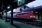 26. Oktober 2006. 110 442. Bebra. . Hessen / 110 442 mit einem Regionalzug aus Kassel im Bahnhof  Bebra.