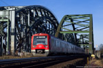 22. März 2015. Baureihe 474. Hamburg. Hamburg-Mitte. Hamburg / Ein Zug der S3 nach Stade auf der Norderelbbrücke.